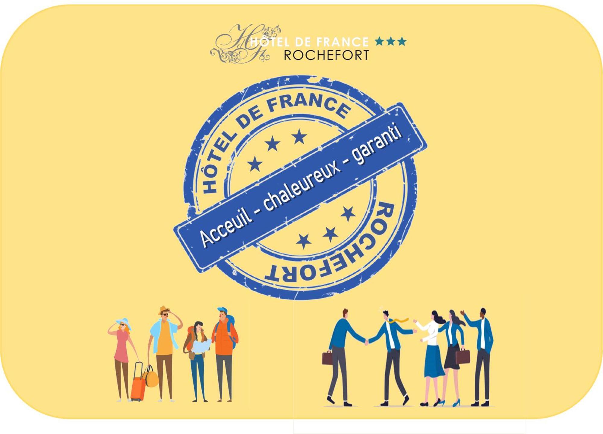 Hotel De France Citotel Рошфор Екстер'єр фото